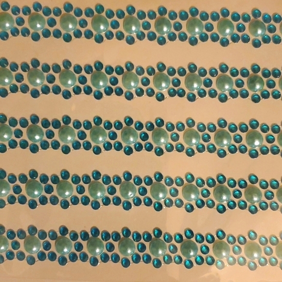 Crafter's Square Blue Jewel Borders - Picture 4 of 4